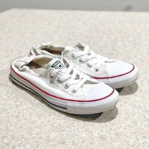 White Converse Chuck Taylor All Star Shoreline Shoes - Size 9